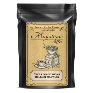 Cafea boabe cu aroma de Belgian Truffles