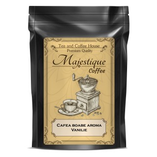 Pachet Promoțional format din două pachete de Cafea boabe cu aroma si gust de Irish Cream si Cafea boabe cu aroma de Vanilie
