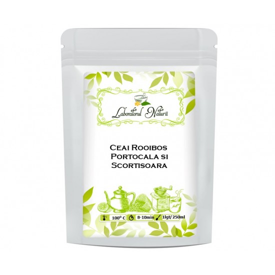 Ceai rooibos cu scortisoara si portocala Ceai rooibos cu scortisoara si portocala